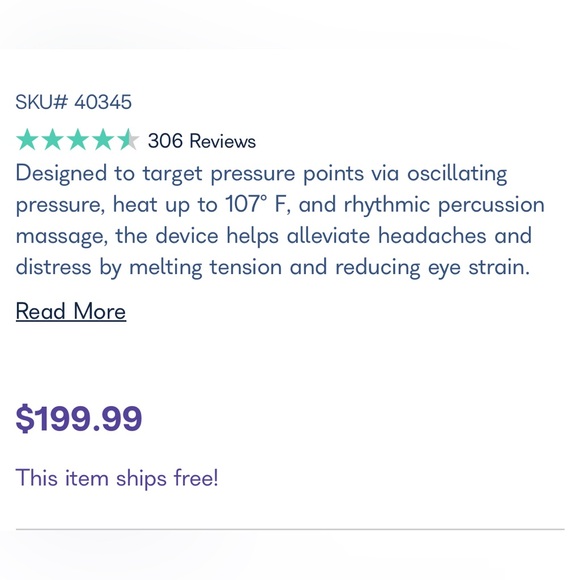 Migraine and Eye Relief - Eye Massager - Picture 6 of 7